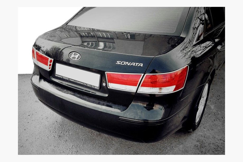 Hyundai Sonata NF 2004–2009 Kåpor till bromsljus (2 st, plast) Image