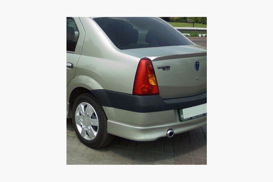 Renault Logan I 2005–2008 Bakre stötfångare (kåpa, för lackering) Image