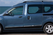 Dacia Dokker 2013–2022 Dörrlister (4 st, rostfritt stål) foto 1