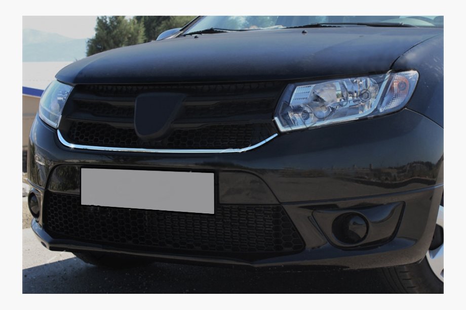 Renault Sandero 2013–2022 Grillister (rostfritt stål) Image