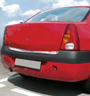 Dacia Logan I 2008–2012 Bagagekantlist i rostfritt stål foto 1