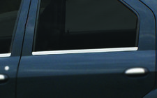 Renault Logan I 2005–2008 (Carmos) Fönsterlister (rostfritt stål) foto 1