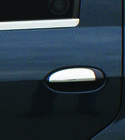 Renault Logan I 2005–2008 Dörrhandtagskåpor (4 st, rostfritt stål) OmsaLine – italienskt rostfritt stål foto 2