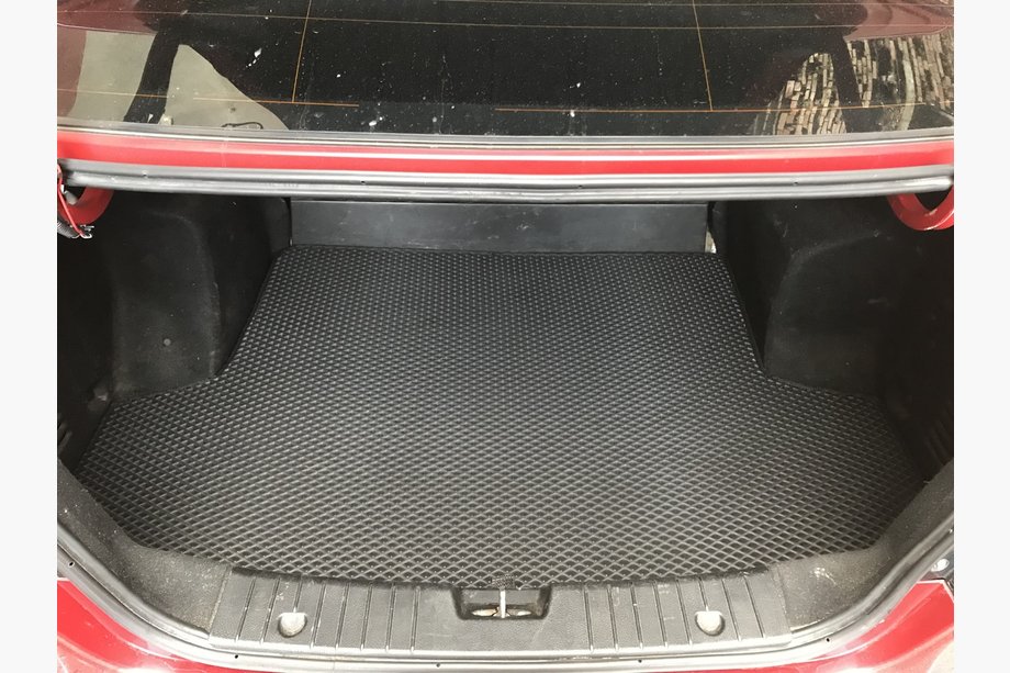 Chevrolet Aveo T250 2005–2011 Bagagerumsmatta (EVA, svart) Image