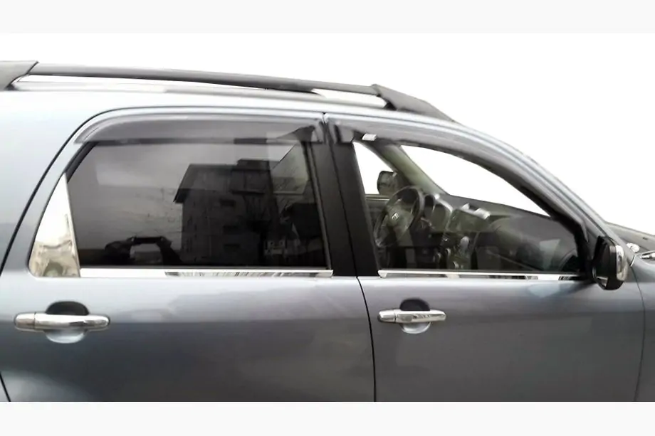 Daihatsu Terios 2006–2017 Yttre kromlister runt rutorna (4 st, rostfritt stål) Image