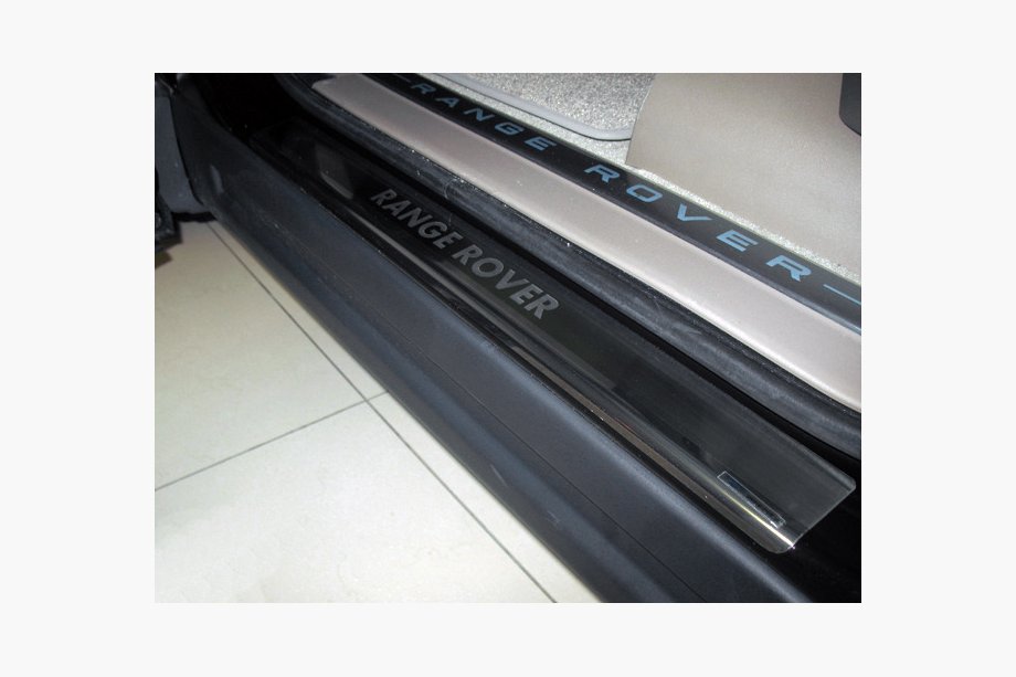 Range Rover Sport 2005–2013 Natanika Premium instegsskydd (4 st, rostfritt stål) Image