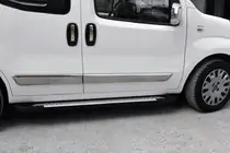 Citroen Nemo 2007–2017 Sidosteg Allmond Grey (2 st, aluminiumprofil) foto 1