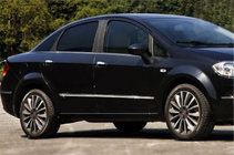 Fiat Linea 2006–2018 Dörrlister (4 st, rostfritt stål) foto 2