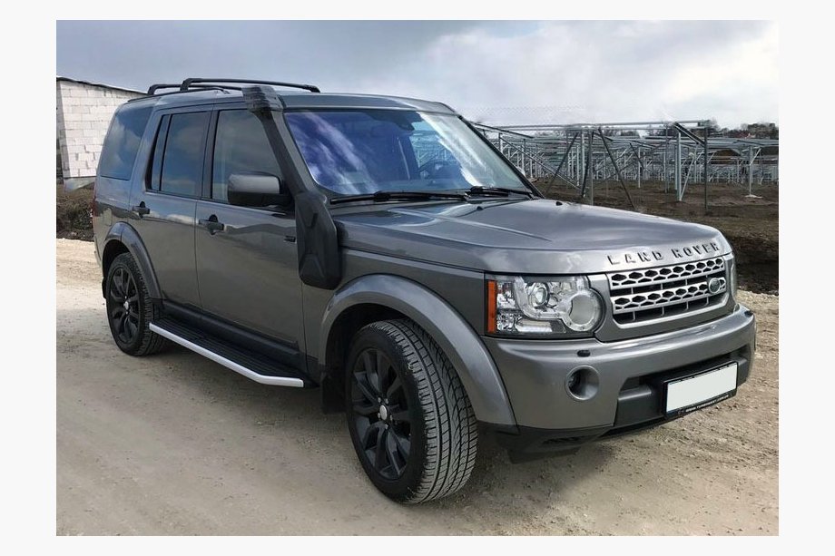 Land Rover Discovery III 2004–2009 Sidosteg Original (2 st, aluminium) Image