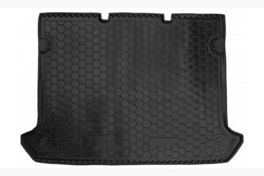 Fiat Doblo I 2001–2005 Bagagerumsmatta utan nät, kort hjulbas, 5-sits (Autogumm, plast) Image