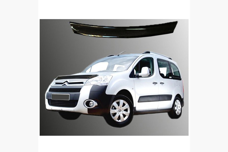 Peugeot Partner Tepee 2008–2018 Kort huvdeflektor (EuroCap) Image