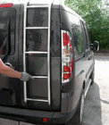 Fiat Doblo I 2001–2005 Sidosteg (rostfritt stål) foto 1