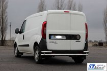 Opel Combo 2012–2018 Bakre skyddsbåge AK005/2 – dubbel (rostfritt stål) foto 5