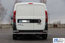 Opel Combo 2012–2018 Bakre skyddsbåge AK005/2 – dubbel (rostfritt stål) foto 6
