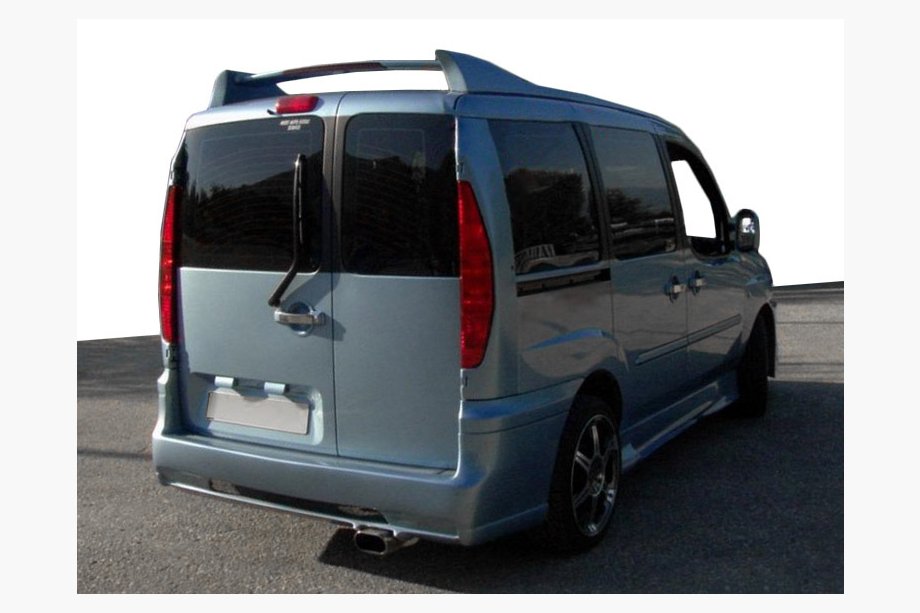 Fiat Doblo I 2001–2005 Takrails med spoiler HRV-type (för lackering) Image
