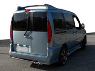 Fiat Doblo I 2001–2005 Takrails med spoiler HRV-type (för lackering) foto 1