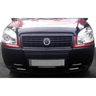 Mellersta vintertäckning för kylargrill Fiat Doblo I 2005–2010 foto 2