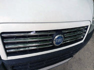 Fiat Doblo I 2005–2010 Grillister till kylargrillen (8 delar, rostfritt) foto 1