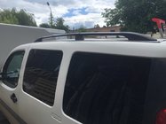 Fiat Doblo I 2005–2010 Svarta takrails Maxi-bas, plastfötter foto 4