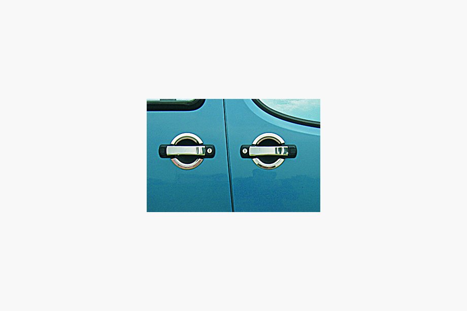 Fiat Doblo I 2001–2005 Kromade dörrhandtagsskydd Omsa (2 st) Image