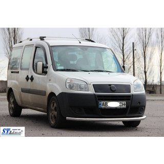 Främre skyddsbåge ST008 (2 st, rostfritt) Fiat Doblo I 2005–2010 foto 3