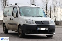 Fiat Doblo I 2005–2010 Främre skyddsbåge ST008 (2 st, rostfritt) 60 mm foto 3