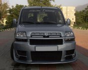 Fiat Doblo I 2001–2005 Stötfångaröverlägg i Sorento-stil (för lackering) foto 1