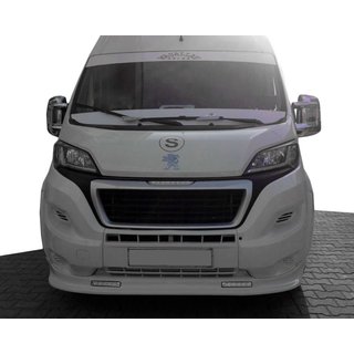 Främre stötfångarläpp 2014↗︎ (smal med LED, för lackering) Fiat Ducato 2006–2025 foto 1