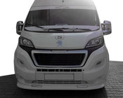 Fiat Ducato 2006–2025 Främre stötfångarläpp 2014↗︎ (smal med LED, för lackering) foto 1