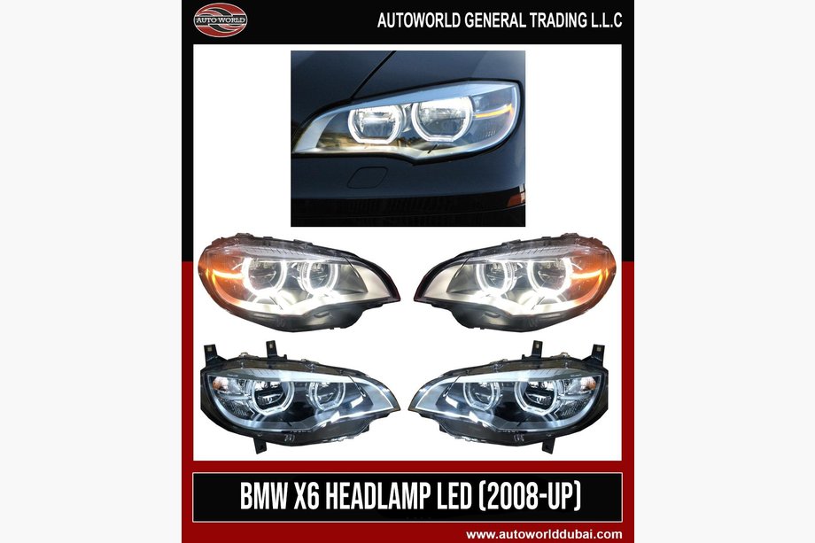 BMW X6 E71 2008–2014 Framstrålkastare (2 st, LED) Image
