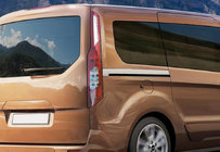 Ford Connect 2014–2021 List för skjutdörr (2 st, rostfritt) foto 2