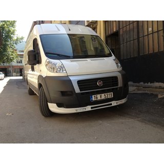 Frontläppspoiler 2006-2013 (smal med LED, för lackering) Fiat Ducato 2006–2025 foto 2