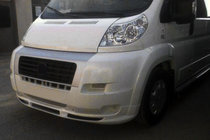 Citroen Jumper 2007–2025 Främre läppspoiler 2006-2013 (smal, för lackering) foto 1