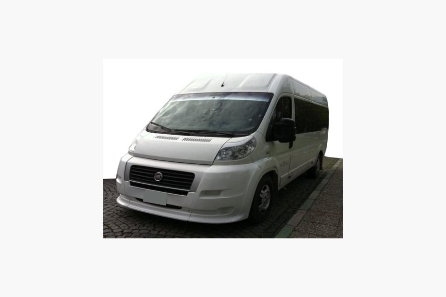 Fiat Ducato 2006–2025 Främre stötfångarläpp 2006-2014 (i 3 delar, för lackering) Image