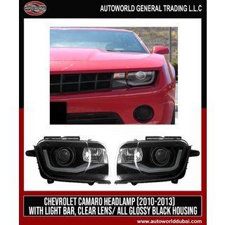 Framstrålkastare (2 st, LED) Chevrolet Camaro 2009–2015