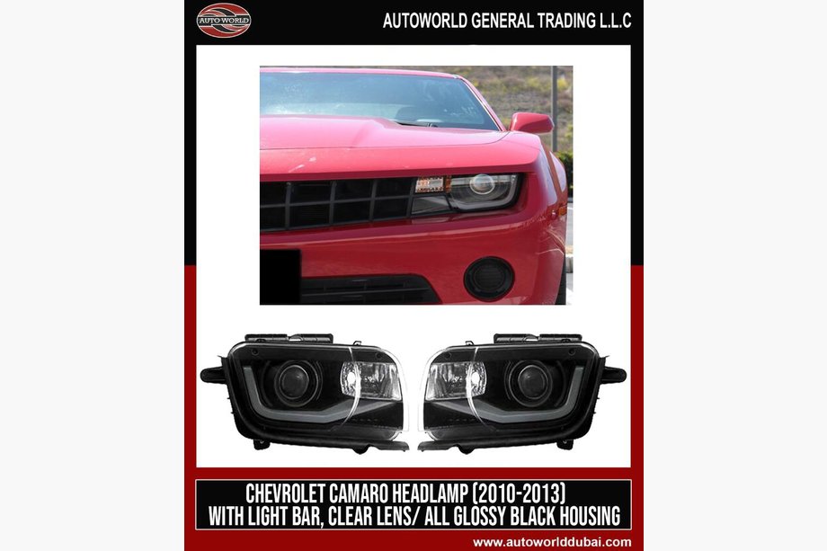 Chevrolet Camaro 2009–2015 Framstrålkastare (2 st, LED) Image