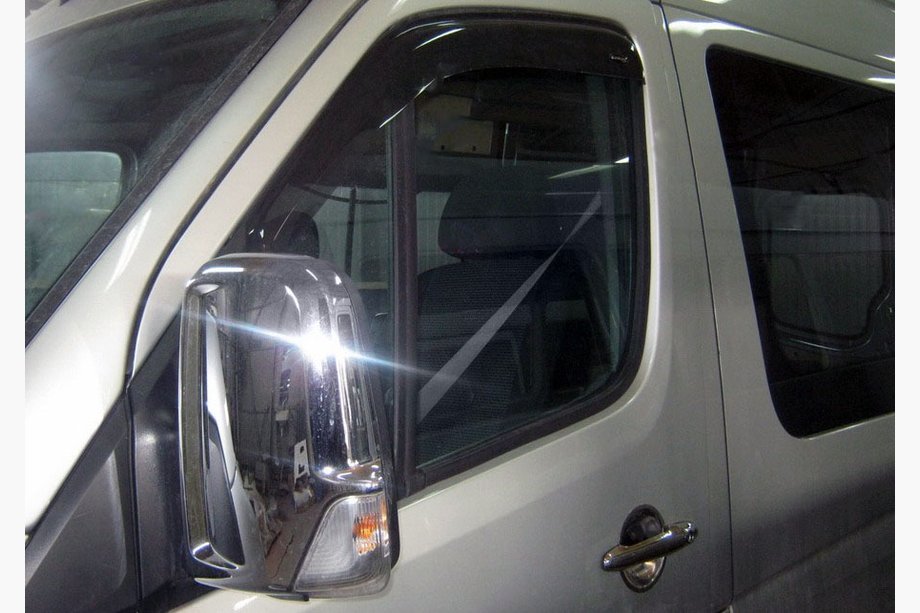 Mercedes Sprinter W906 2006–2018 Vindavvisare för sidorutor (2 st, Sunflex) Image