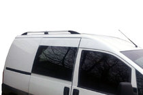 Citroen Jumpy 1996–2007 Kromade takrails Kort hjulbas, plastfötter foto 1