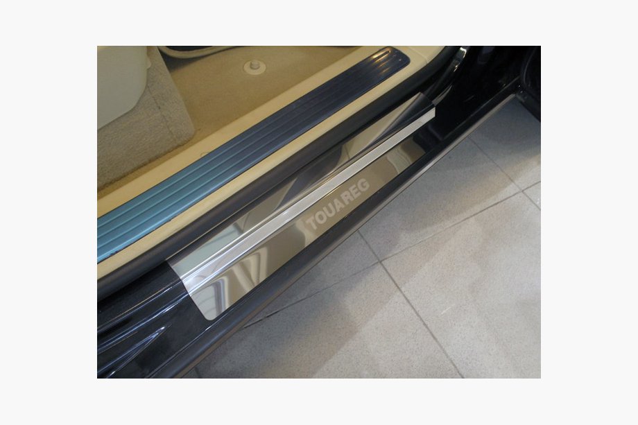 Volkswagen Touareg 2002–2010 Instegsskydd Nataniko (4 st, rostfritt stål) Image