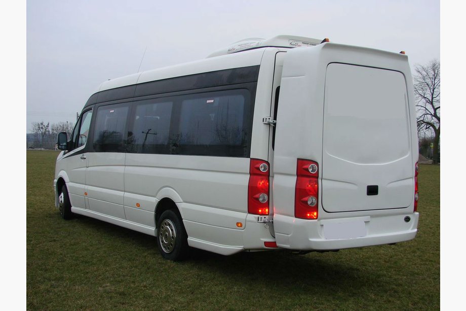 Volkswagen Crafter 2006–2016 Påhängsbagagehållare (för lackering) Foto 12