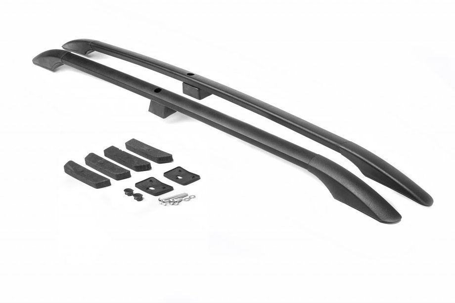 Opel Astra H 2004–2013 Takrails i aluminium (Caravan, svarta) Image