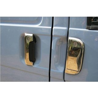 Kromade dörrhandtagskåpor (7 delar, rostfritt stål) Volkswagen T4 Caravelle/Multivan 1990–2003 foto 2