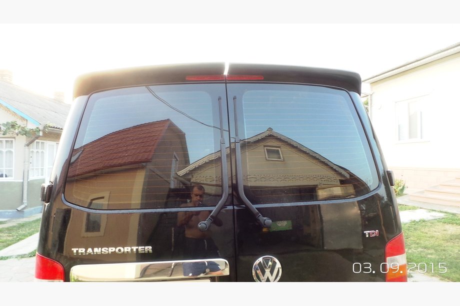 Volkswagen T5 Multivan 2003–2010 Spoiler Anatomik Raspashenka (för lackering) Foto 3