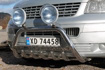 Volkswagen T5 Transporter 2003–2010 Frontbåge WT003 (rostfritt stål) 60 mm, utan text foto 3