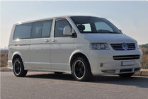 Volkswagen T5 Transporter 2003–2010 Komplett fönsterlistset (14 delar, rostfritt stål) 2 sidodörrar, kort hjulbas foto 6