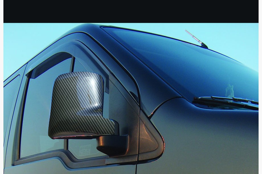 Ford Connect 2002–2006 Kåpor till backspeglar Carbon (2 st, plast) Image