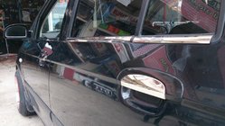 Hyundai Getz 2002– Kromade handtagskåpor (4 st) Carmos - turkiskt stål foto 2