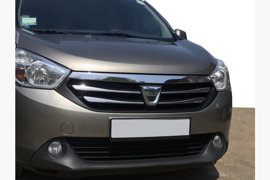 Dacia Lodgy 2012–2022 Grillister (4 st, rostfritt stål) Foto 1