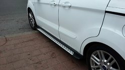 Ford Connect 2014–2021 Sidosteg DOT-Line (2 st, aluminium) Maxi hjulbas foto 5