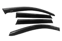 BMW X4 F26 2014–2018 Vindavvisare med kromlist (4 st, Niken) foto 1